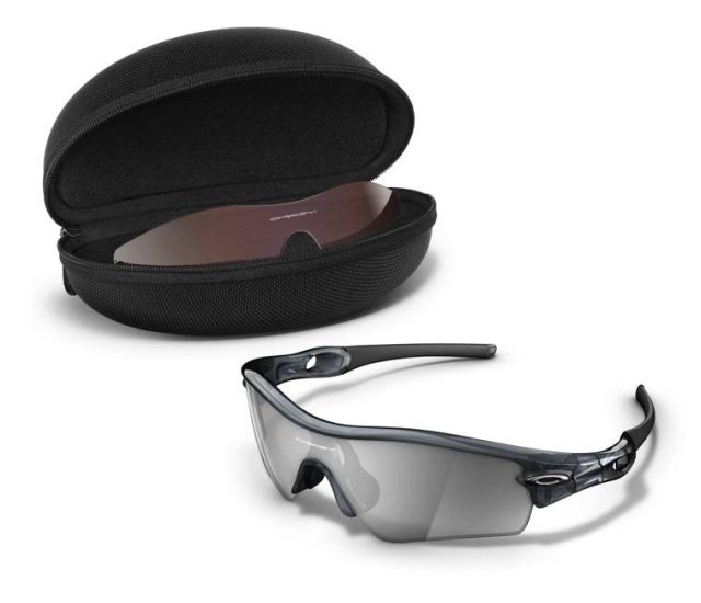 Radar Bike Array in Crystal Black (Path) / Black Iridium / G40