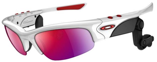 Thump Pro in Polished White 1Gb (XL) / +Red Iridium