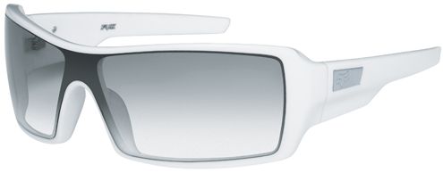 The Duncan in Polished White / Black-Clear Gradient