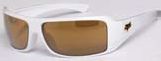 The Median in Polished White / Gold Iridium