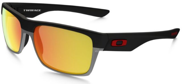 TwoFace (AF) in Matte Black / Fire Iridium