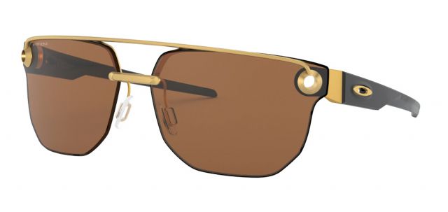 Chrystl in Satin Gold / Prizm Tungsten