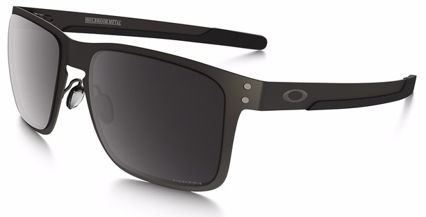 Holbrook Metal in Matte Gunmetal / Prizm Black Iridium Polarized
