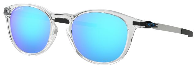 Pitchman R in Polished Clear / Prizm Sapphire Iridium