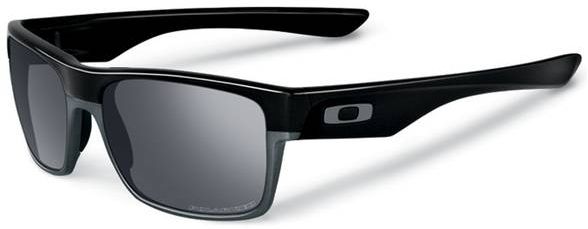 TwoFace (AF) in Polished Black / Black Iridium Polarized