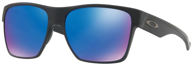 TwoFace XL in Matte Black / Sapphire Iridium Polarized