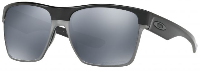 TwoFace XL in Polished Black / Black Iridium Polarized