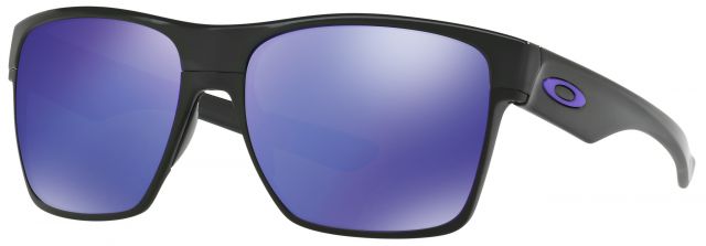 TwoFace XL in Polished Black / Violet Iridium