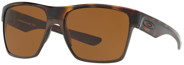 TwoFace XL in Polished Brown Tortoise / Dark Bronze