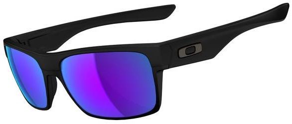 TwoFace in Matte Black / Violet Iridium