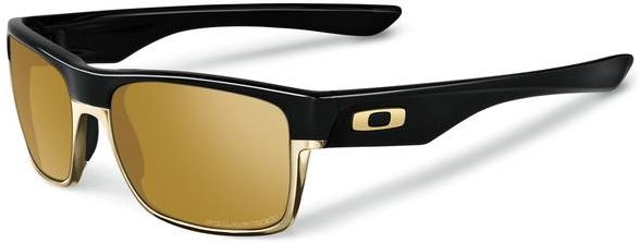 TwoFace in Polished Black / 24K Gold Iridium Polarized