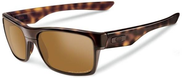 TwoFace in Polished Brown Tortoise / Tungsten Iridium Polarized