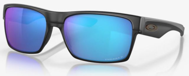 TwoFace in Matte Black / Prizm Sapphire Iridium Polarized