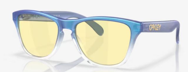 Frogskins XS in Matte Cyan/Blue/Clear Shift Fade / Prizm Gaming 2.0