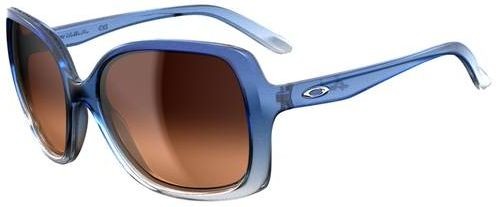 Beckon in Sapphire Iridescent / Dark Brown Gradient