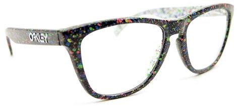 Collectors Frogskins in Black Splatter / Clear