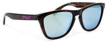 Collectors Frogskins in Dark Brown Tortoise / Light Green