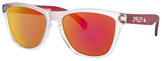 Collectors Frogskins (AF) in Matte Clear / Prizm Ruby Iridium