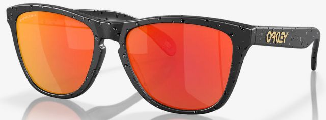 Collectors Frogskins (AF) in Matte Black Splatter / Prizm Ruby Iridium