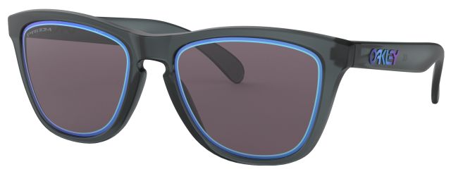 Collectors Frogskins (AF) in Matte Crystal Black w/Sapphire Alt Iridium / Prizm Grey
