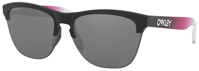 Frogskins Lite in Ignite Pink Fade / Prizm Black Iridium