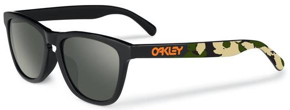 Collectors Frogskins in Matte Black Camo / Dark Grey