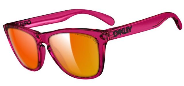 Collectors Frogskins in Acid Pink / Fire Iridium Polarized