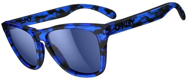 Collectors Frogskins in Acid Tortoise Blue / Blue Iridium