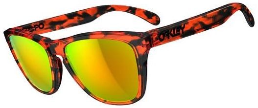 Collectors Frogskins in Acid Tortoise Orange / Fire Iridium
