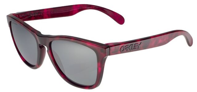 Collectors Frogskins in Acid Tortoise Pink / Black Iridium Polarized
