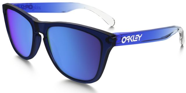 Collectors Frogskins in Alpine Bluebird / Sapphire Iridium
