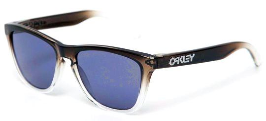 Collectors Frogskins in Black/Clear Fade / Grey