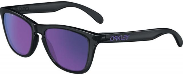 Collectors Frogskins in Black Ink / Violet Iridium Polarized