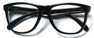 Collectors Frogskins in Black / Clear