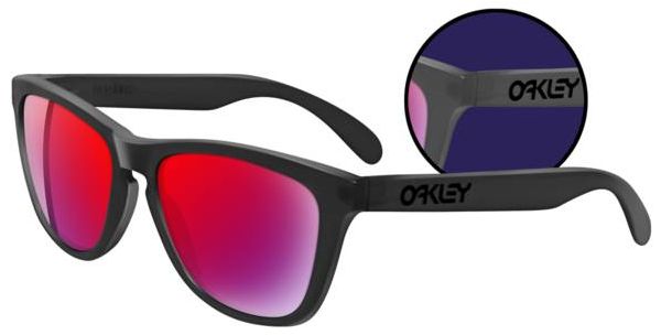 Collectors Frogskins in Blacklight Black / +Red Iridium