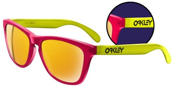 Collectors Frogskins in Blacklight Pink - Yellow / 24K Gold Iridium