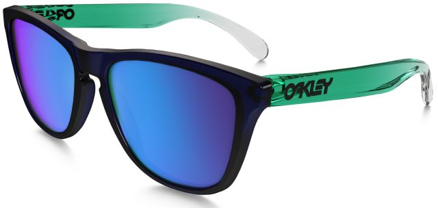 Collectors Frogskins (AF) in Blue-Clear Fade / Sapphire Iridium