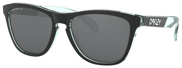 Collectors Frogskins in Translucent Celeste / Prizm Black Polarized