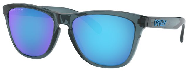Collectors Frogskins in Crystal Black / Prizm Sapphire Iridium Polarized
