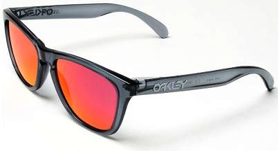 Collectors Frogskins in Crystal Black / Ruby Iridium