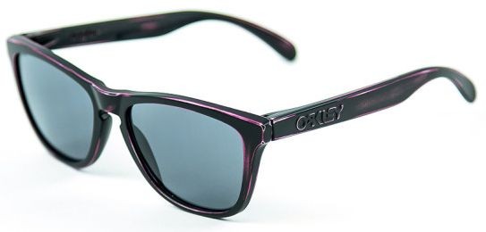 Collectors Frogskins in Distressed Black/Pink / Grey