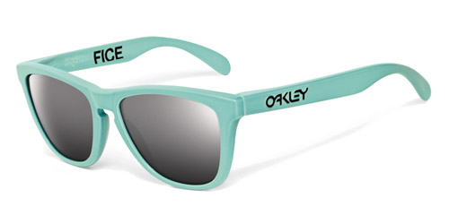 Collectors Frogskins in Teal / Black Iridium
