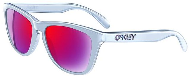 Collectors Frogskins in Blue Chrome / +Red Iridium