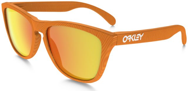 Collectors Frogskins in Fingerprint Atomic Orange / Fire Iridium