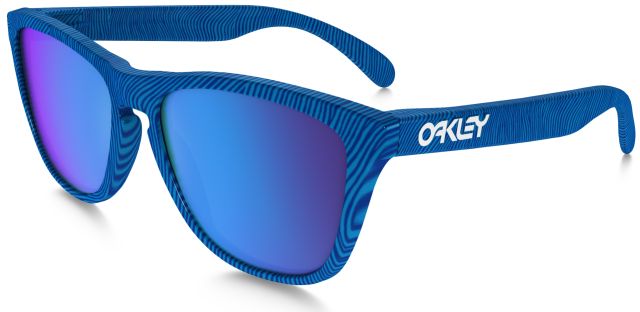 Collectors Frogskins in Fingerprint Sky Blue / Sapphire Iridium