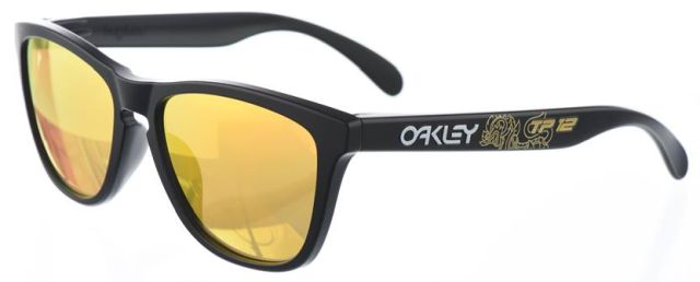 Collectors Frogskins in Matte Black / Fire Iridium