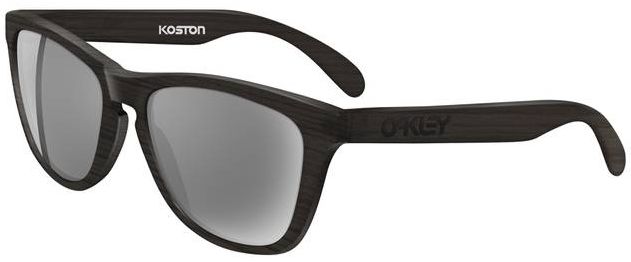 Collectors Frogskins in Matte Black Woodgrain / Grey