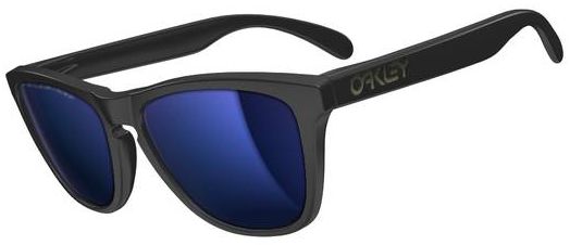 Collectors Frogskins in Matte Black / Ice Iridium Polarized
