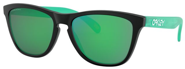 Collectors Frogskins in Matte Black / Prizm Jade Iridium
