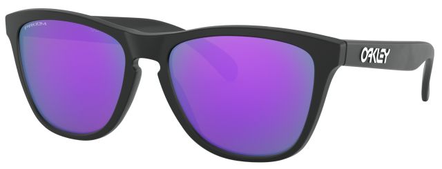 Collectors Frogskins in Matte Black / Prizm Violet